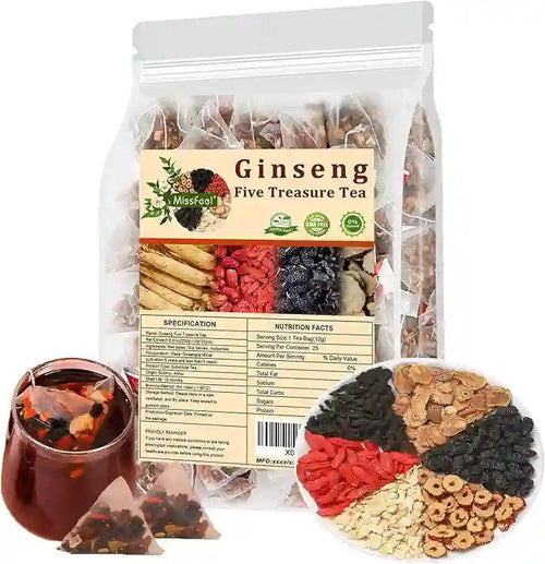 Ginseng Five Treasure Tea | شاي الجنسنغ الكنوز الخمسة