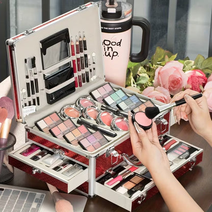 مجموعة مكياج فاخرة مكونة من 106 قطعة | 106 Pieces Premium Makeup Kit