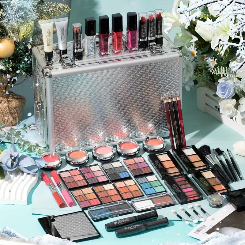 مجموعة مكياج فاخرة مكونة من 106 قطعة | 106 Pieces Premium Makeup Kit