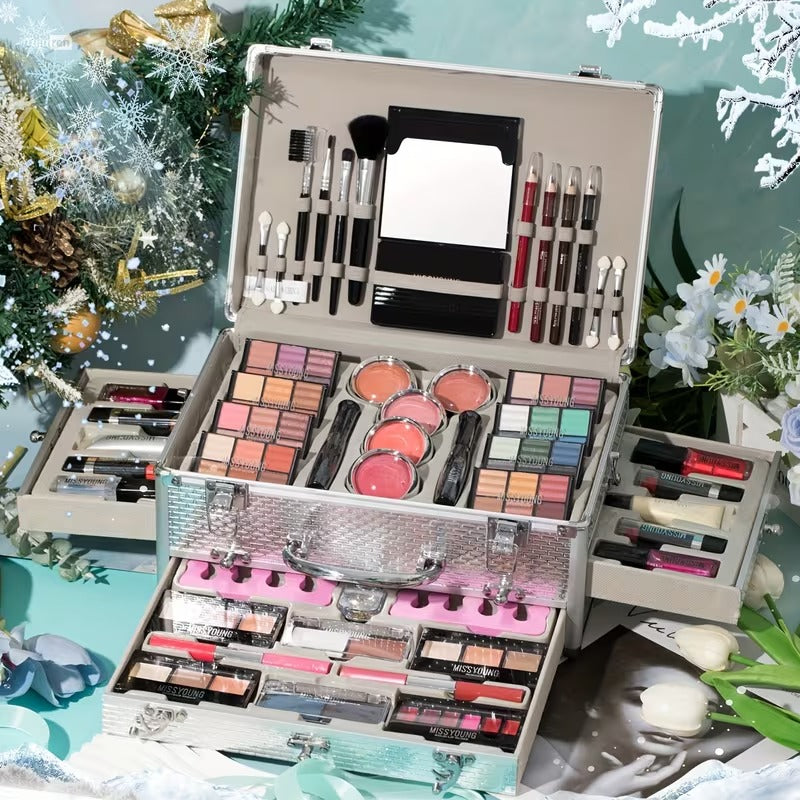 مجموعة مكياج فاخرة مكونة من 106 قطعة | 106 Pieces Premium Makeup Kit