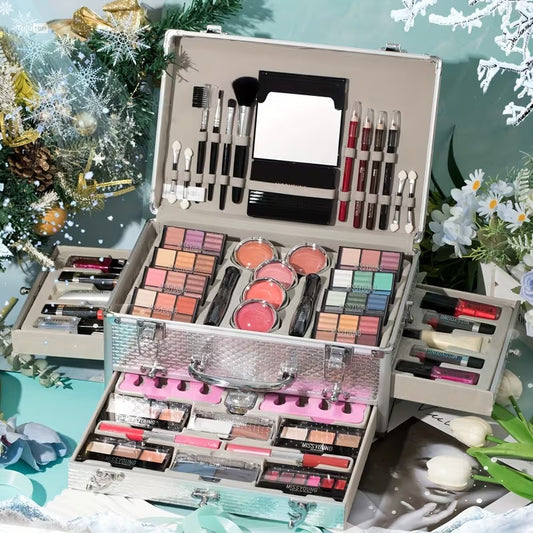 مجموعة مكياج فاخرة مكونة من 106 قطعة | 106 Pieces Premium Makeup Kit